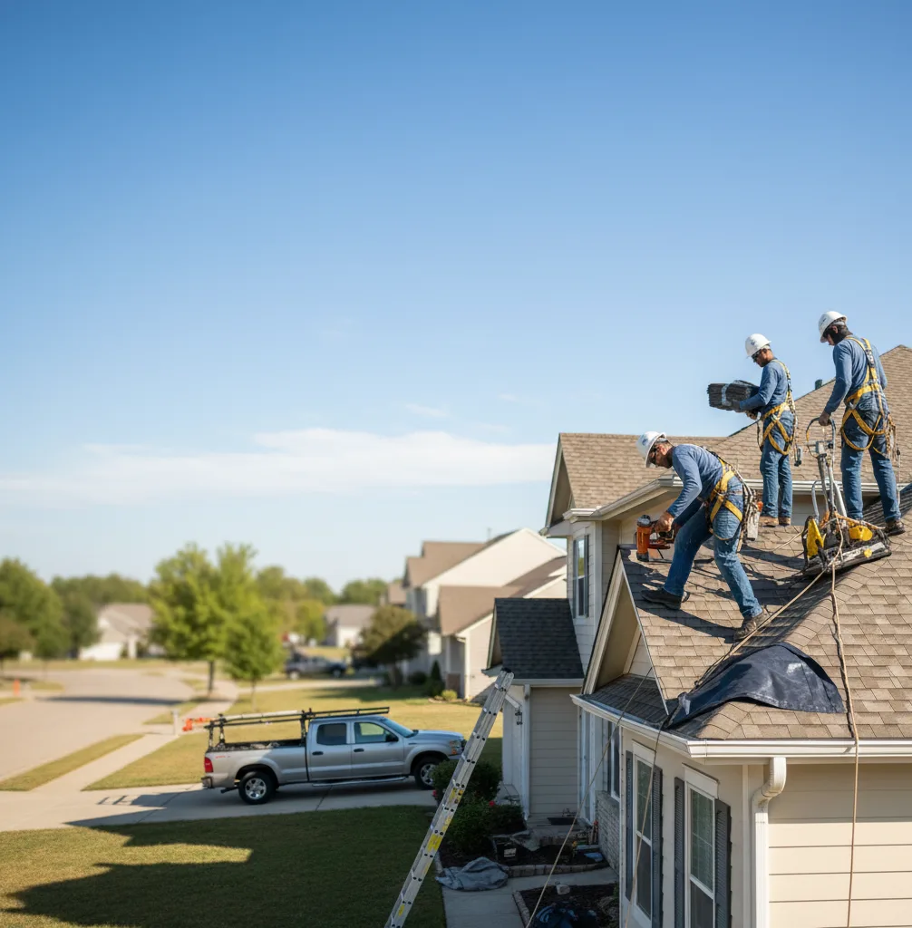 Roof Repair in Walnut Shade